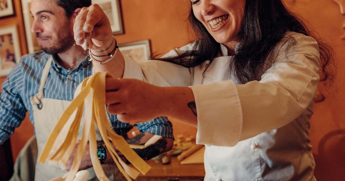 Pasta-Making Classes with unlimited Prosecco & Antipasti