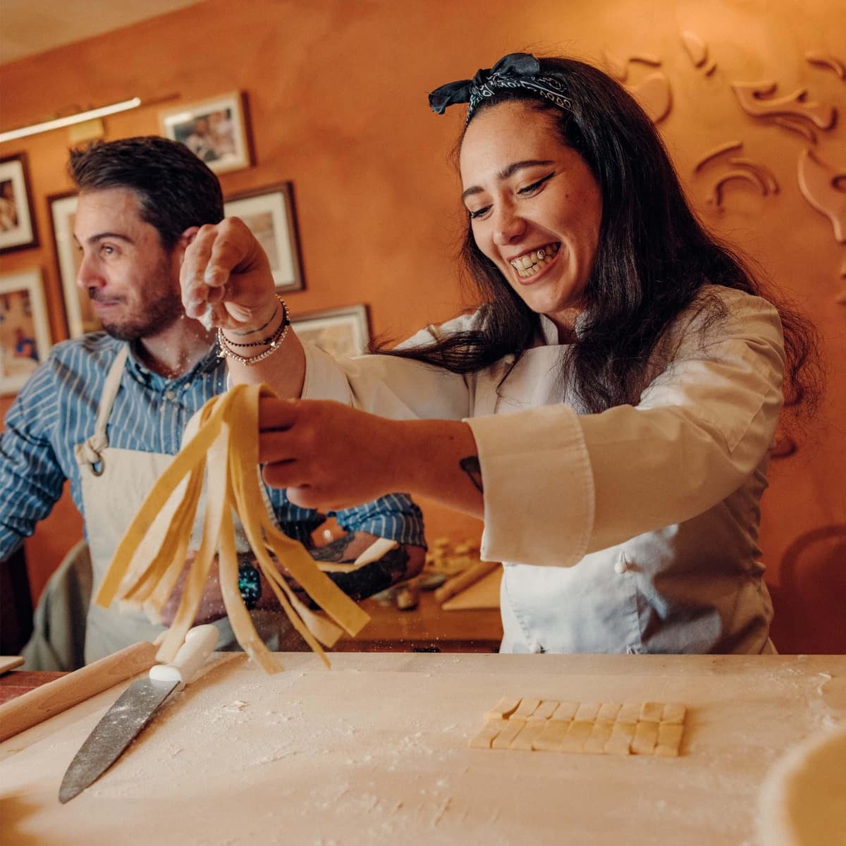 Central London: Pasta-Making Class with Prosecco & Antipasti