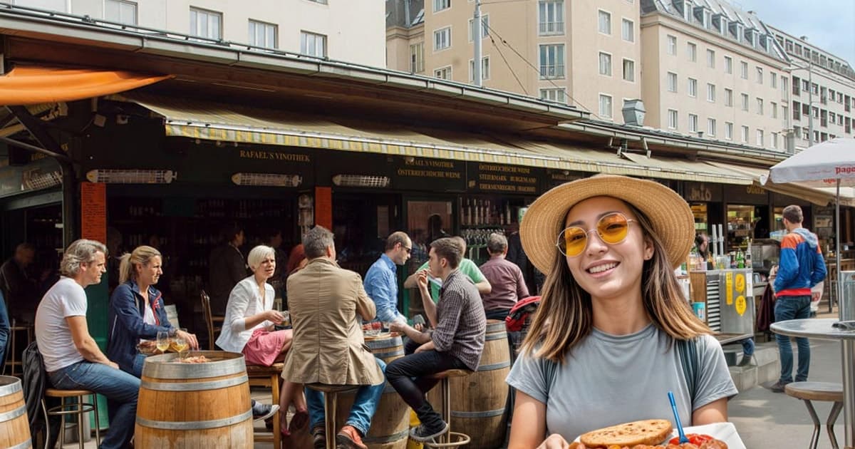 Viena: tour privado 'Mercados Gourmet', sabores y bebidas locales