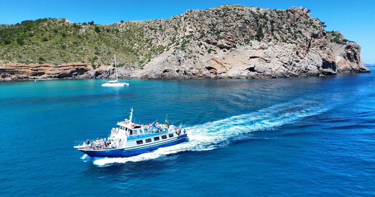 Can Picafort: Excursiones en barco por la costa norte de Mallorca