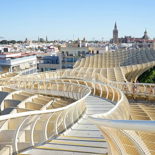 The Church of San Salvador, Casa de Pilatos & Metropol Parasol: Guided Tour
