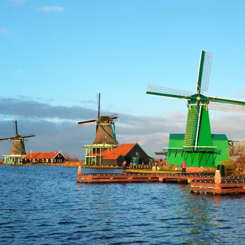 Zaanse Schans Windmills: Half-Day Guided Tour + Transport