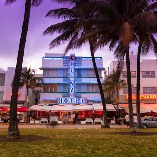 Buses turísticos en Miami