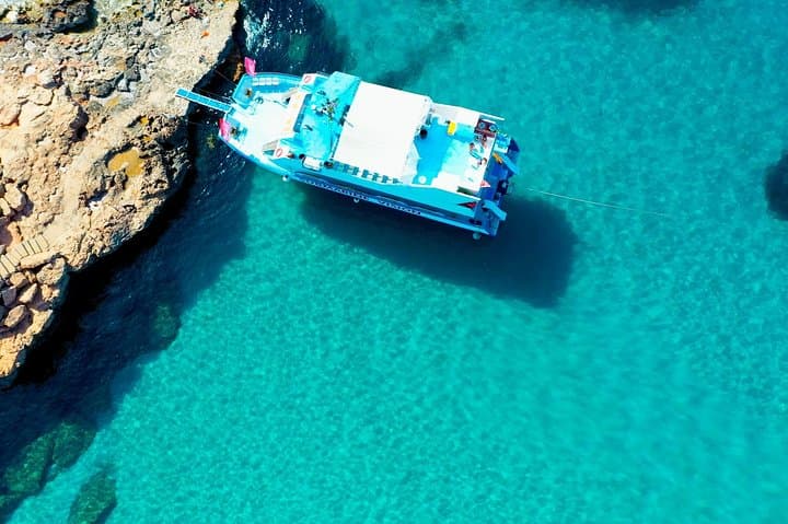 Tour Cala Salada y Playa Norte virgen. Snorkel y Acuario