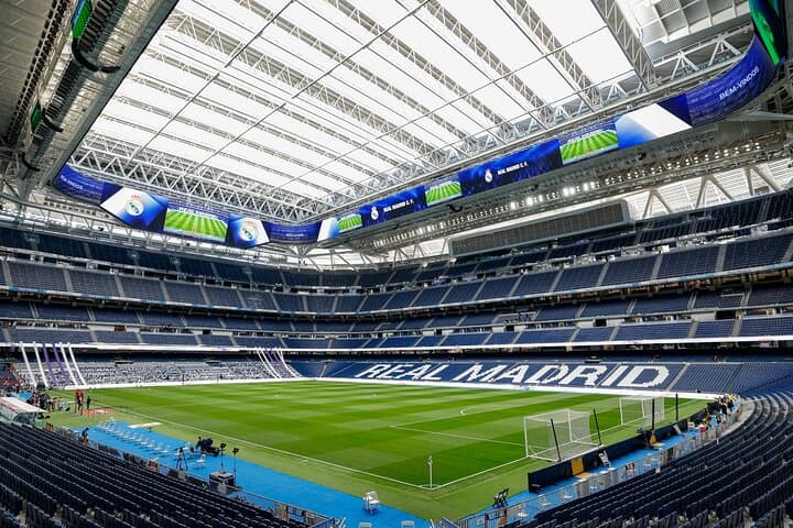Visita guiada al estadio Bernabéu y al museo del Real Madrid