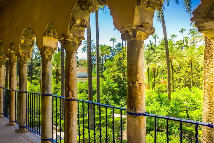 Alcázar tour and roof tour (no tickets)
