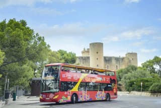 Bus turístico en Palma de Mallorca